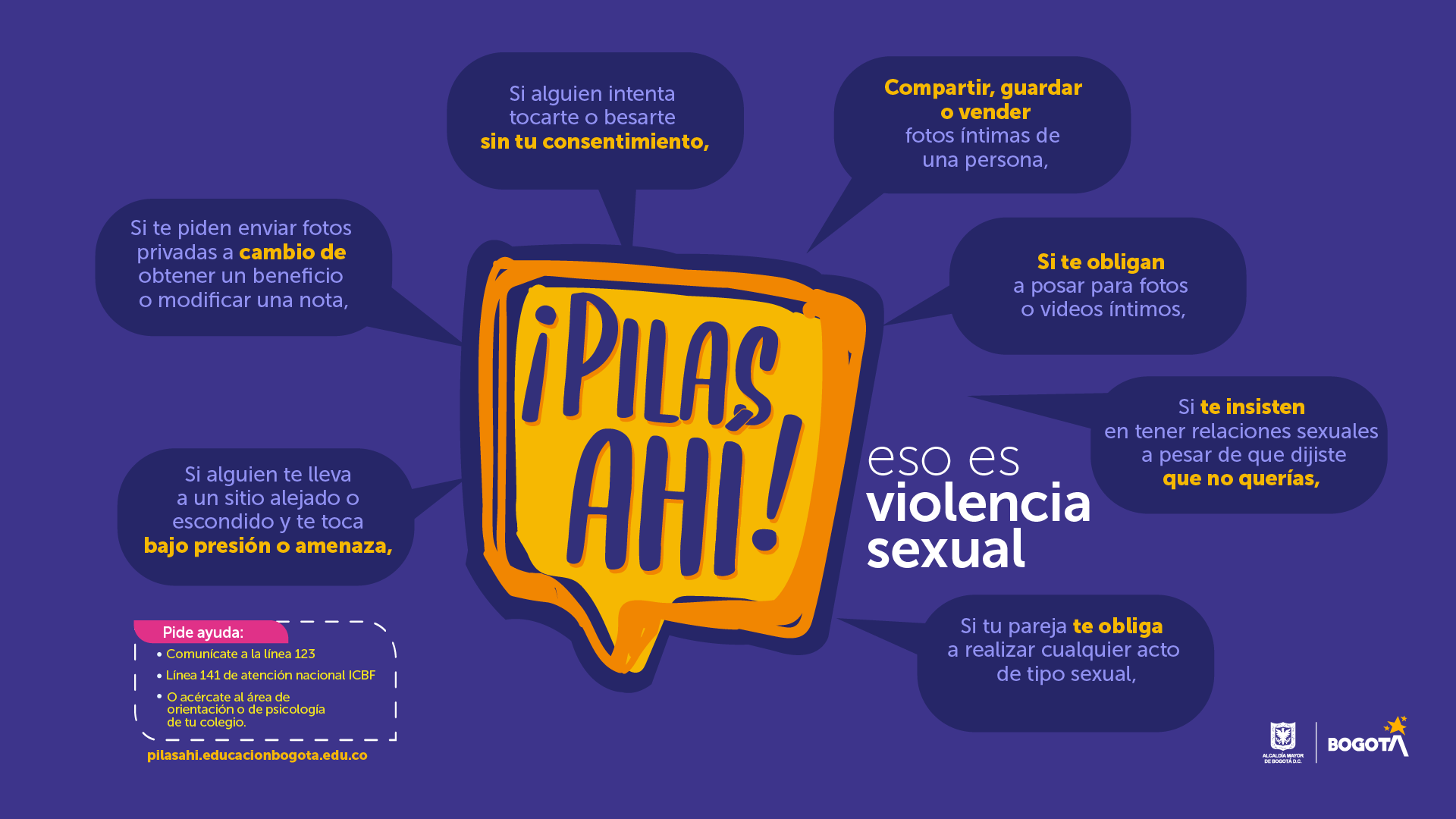 ¡pilas Ahí Campaña Contra La Violencia Sexual Comunicarte 1022